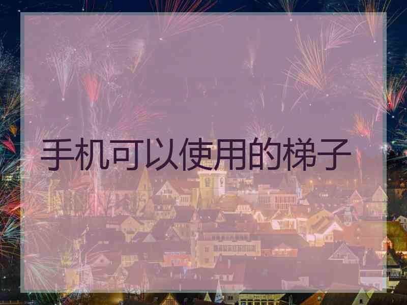 手机可以使用的梯子