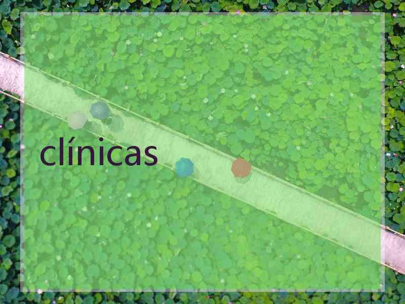 clínicas