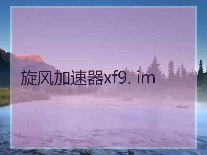 旋风加速器xf9. im