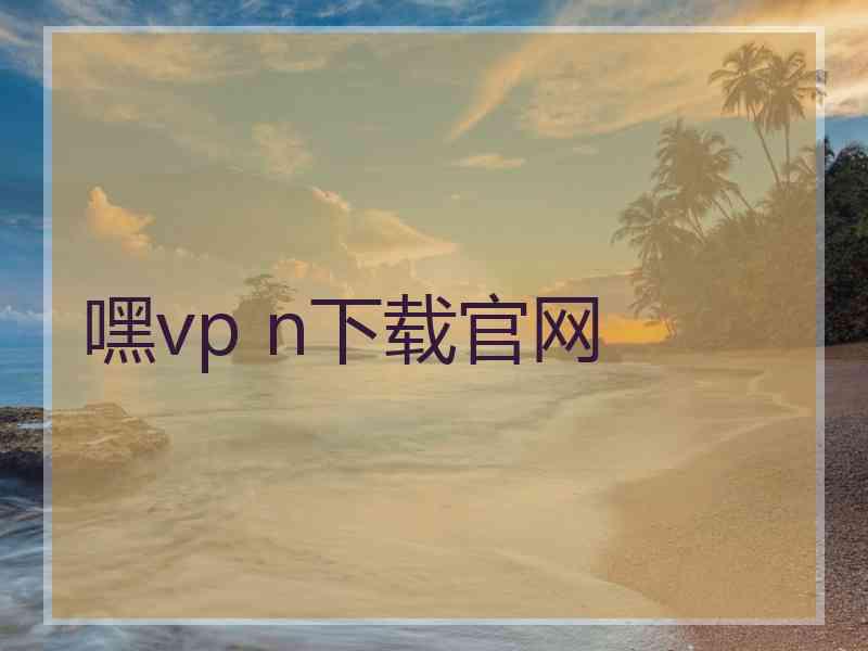 嘿vp n下载官网