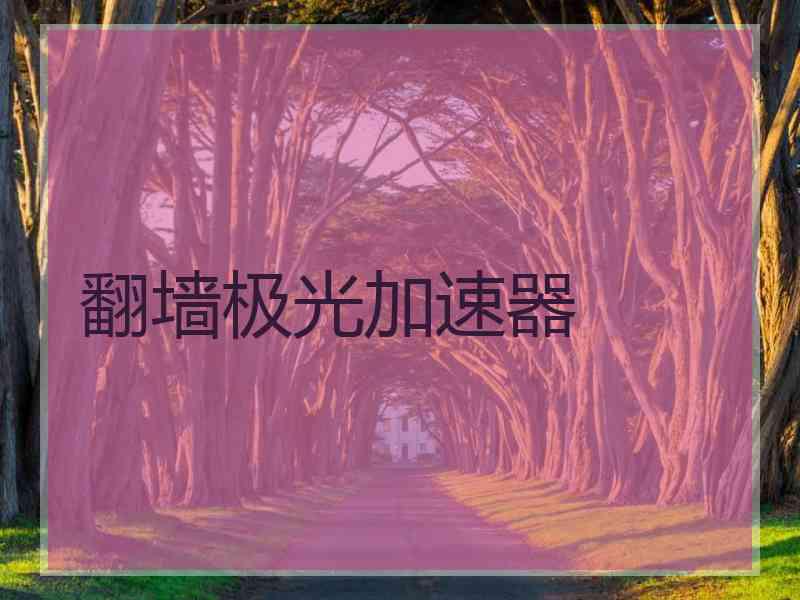 翻墙极光加速器