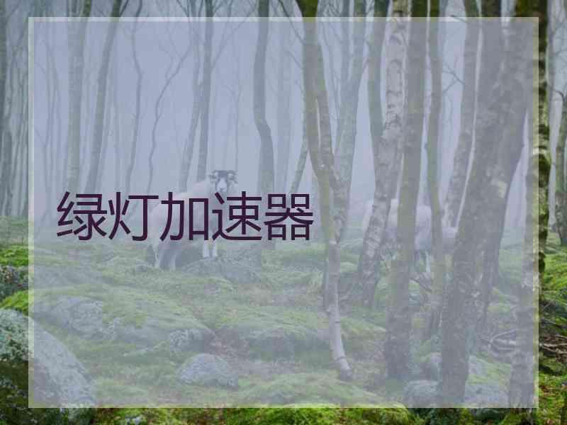 绿灯加速器