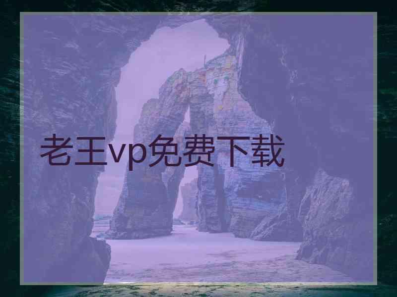 老王vp免费下载