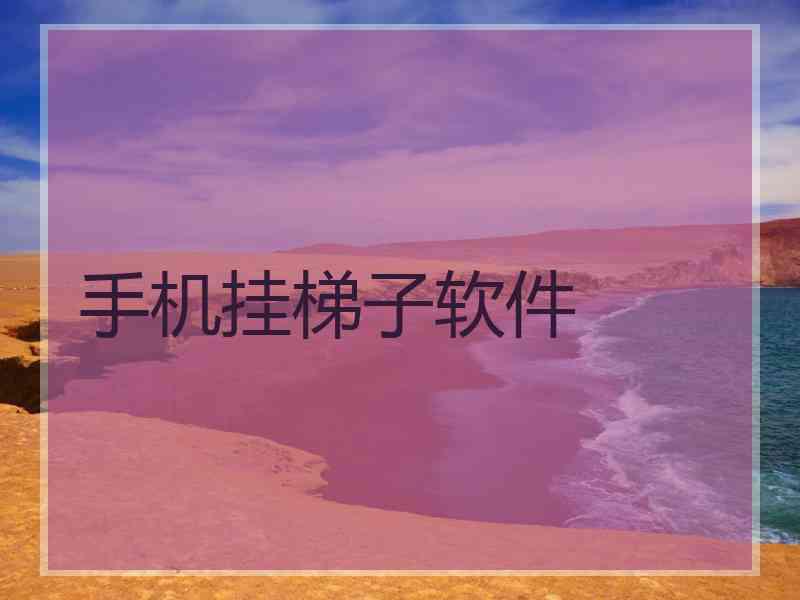 手机挂梯子软件