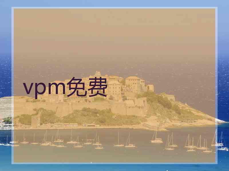 vpm免费