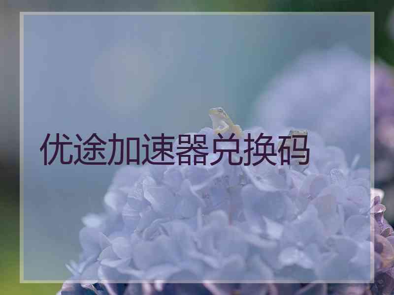 优途加速器兑换码