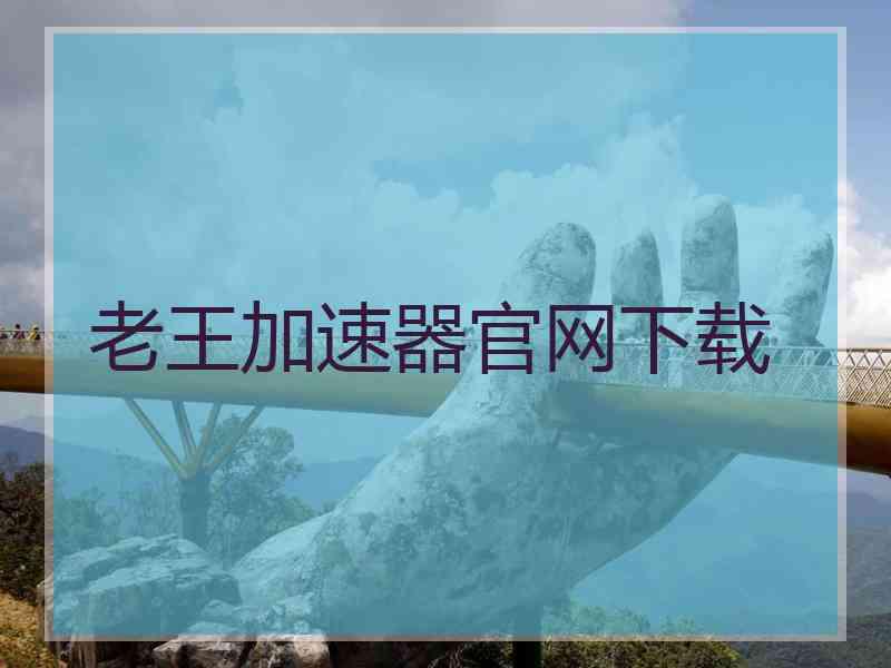 老王加速器官网下载
