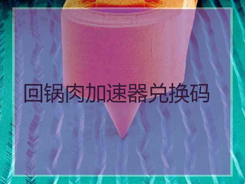 回锅肉加速器兑换码