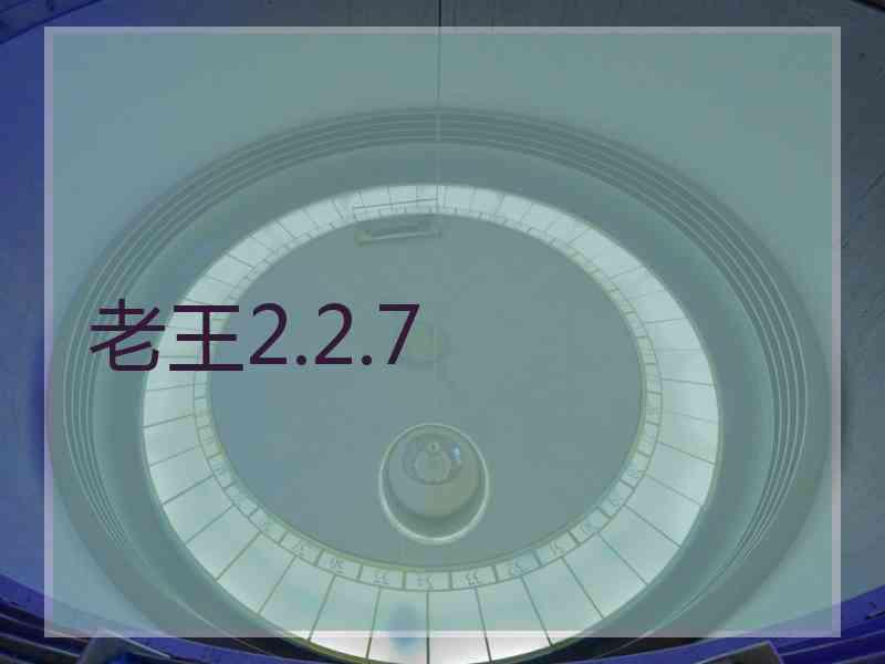 老王2.2.7