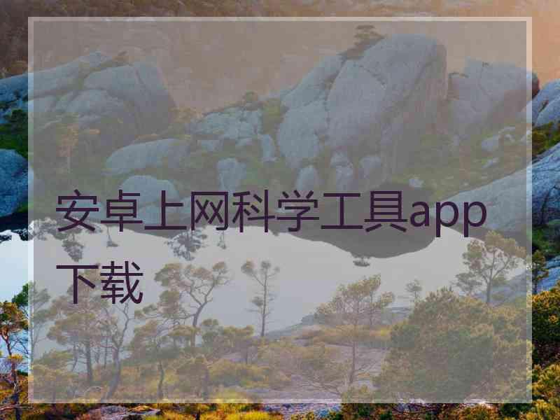 安卓上网科学工具app下载
