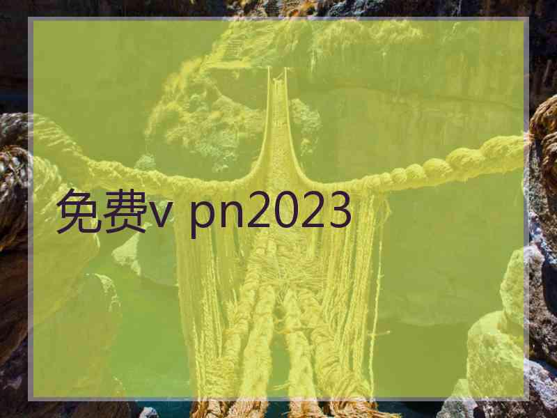 免费v pn2023