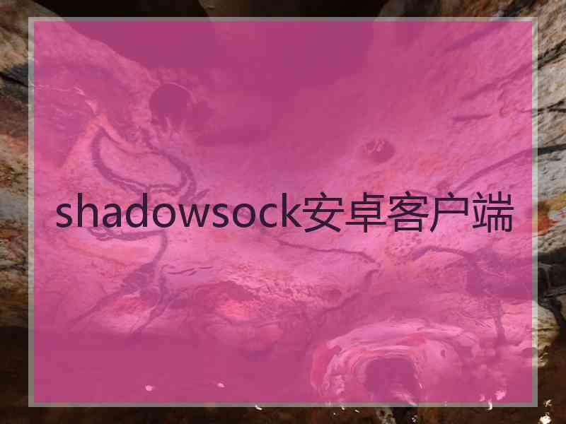 shadowsock安卓客户端