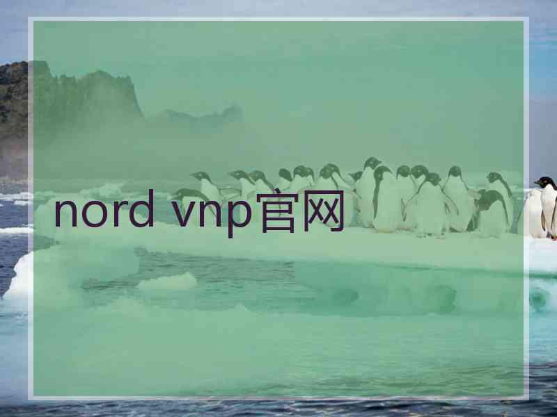 nord vnp官网