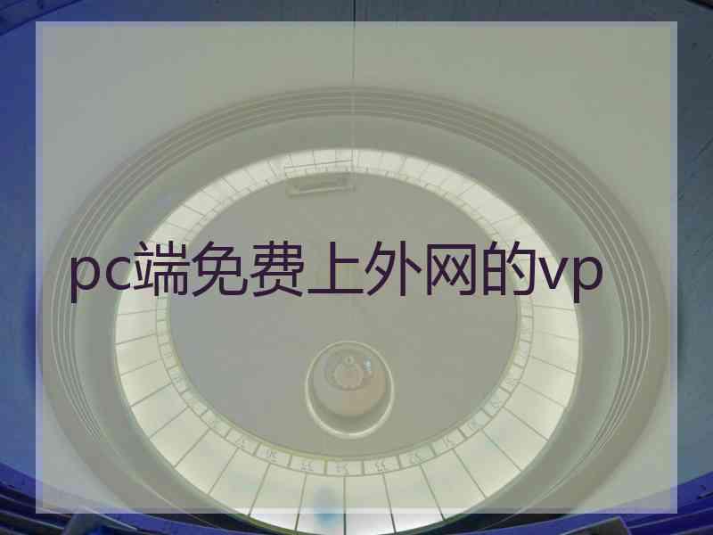 pc端免费上外网的vp