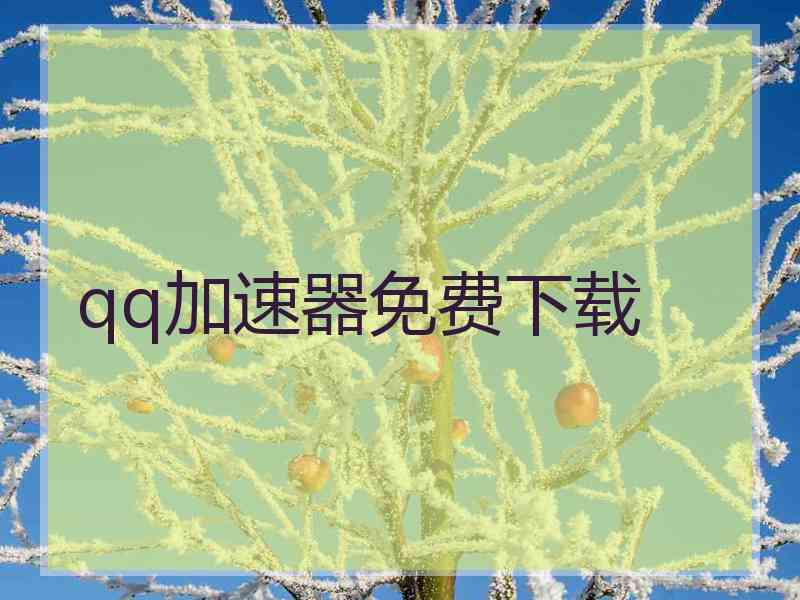 qq加速器免费下载