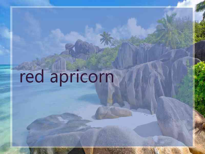 red apricorn