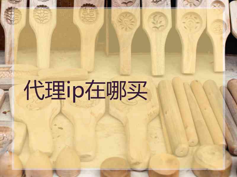 代理ip在哪买