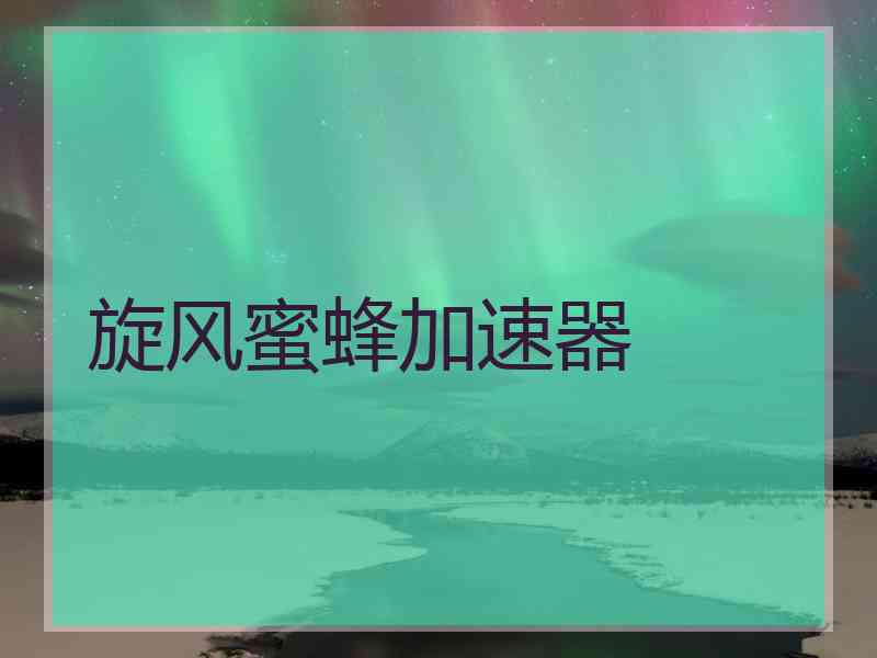 旋风蜜蜂加速器