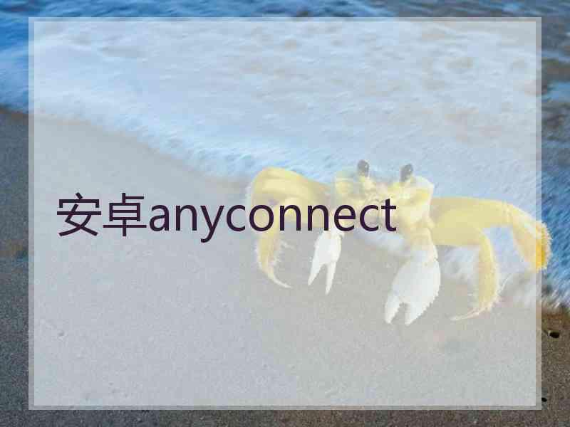 安卓anyconnect