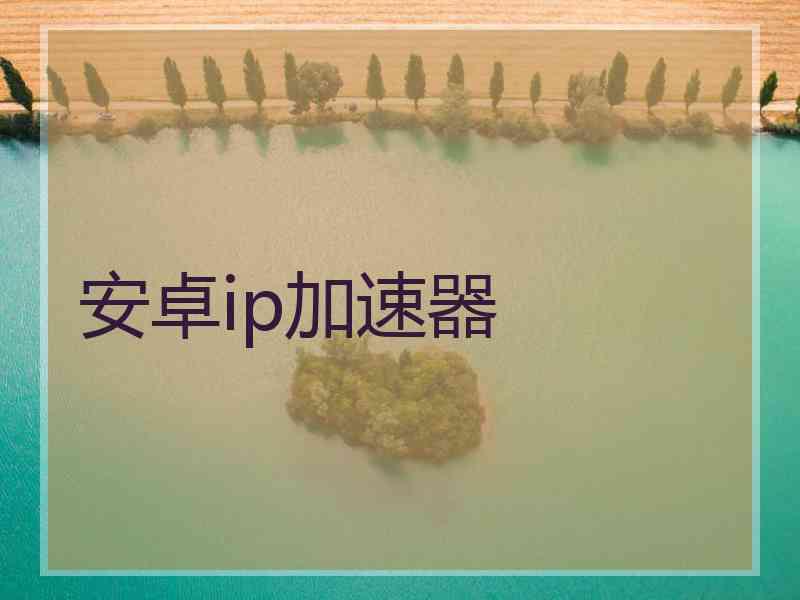 安卓ip加速器