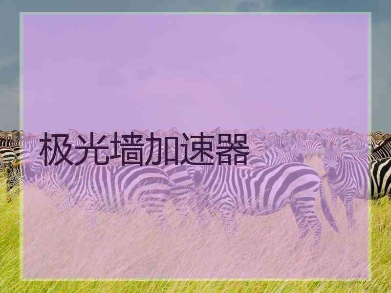 极光墙加速器