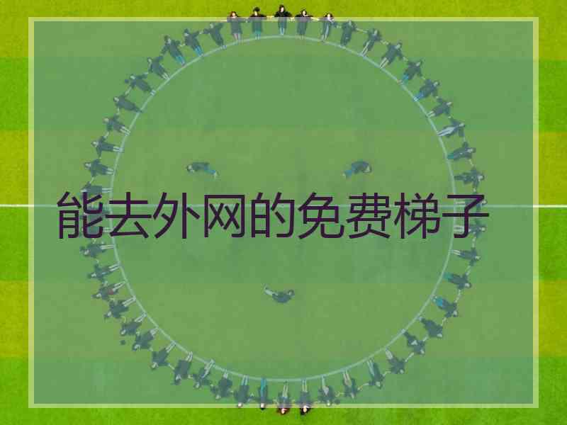 能去外网的免费梯子