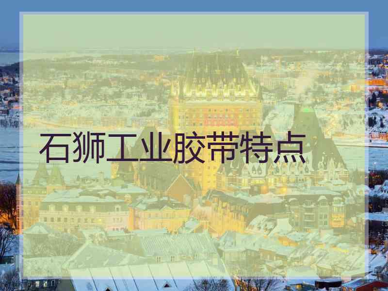 石狮工业胶带特点