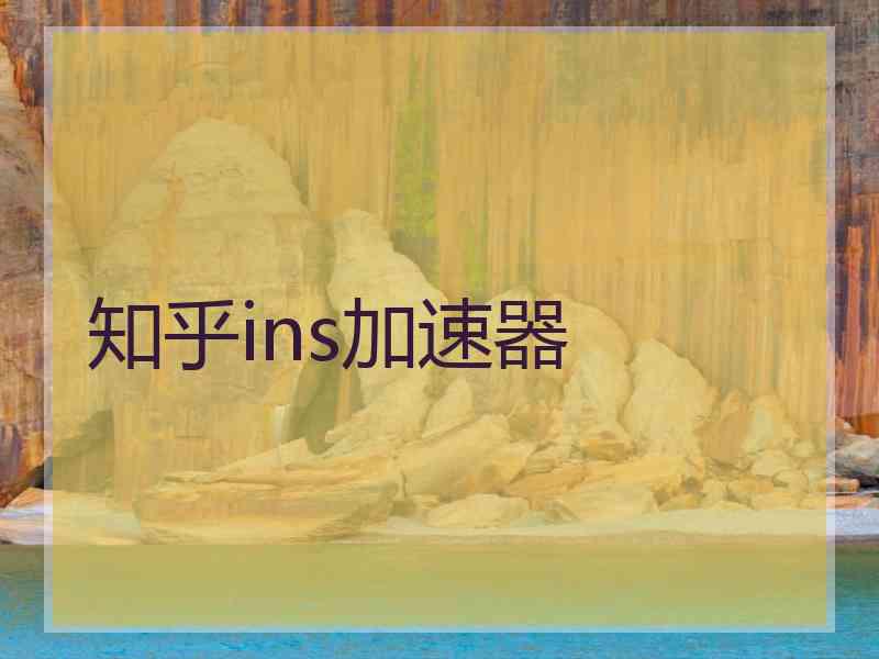 知乎ins加速器