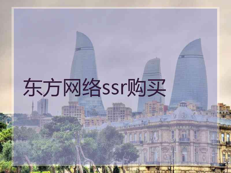 东方网络ssr购买