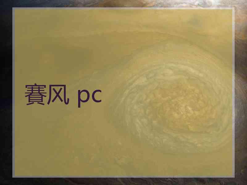 賽风 pc