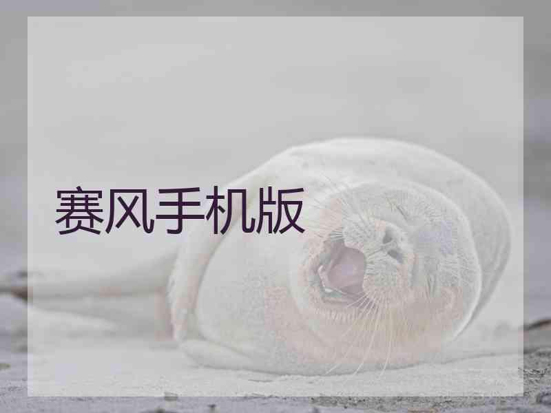 赛风手机版