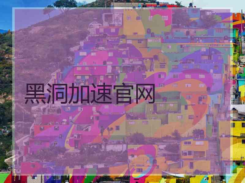 黑洞加速官网
