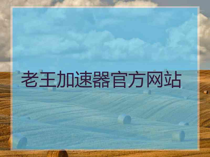 老王加速器官方网站