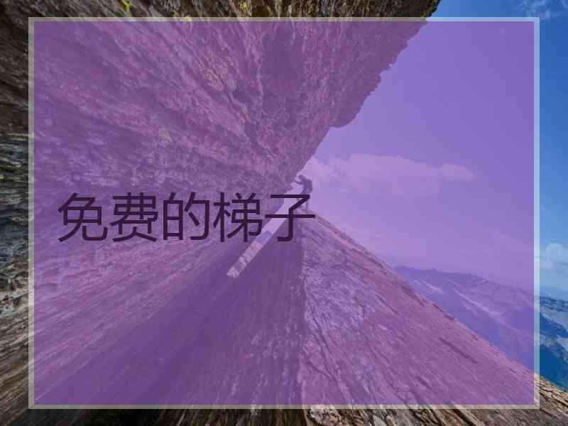 免费的梯子