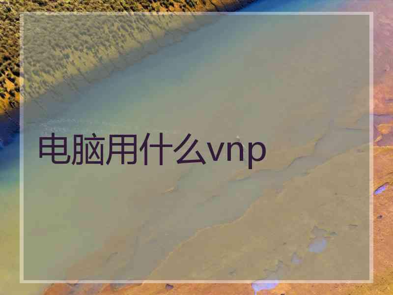 电脑用什么vnp