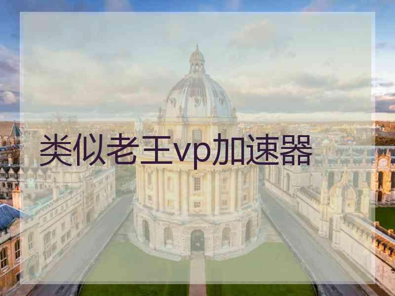 类似老王vp加速器