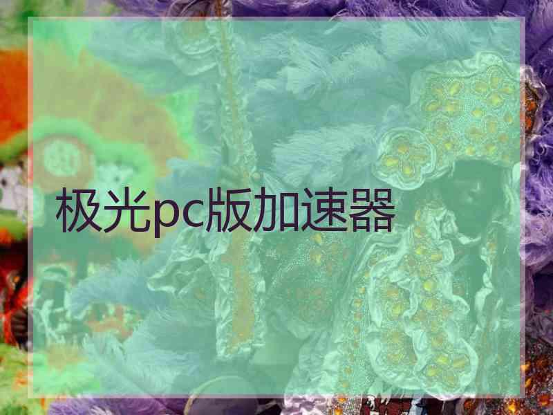 极光pc版加速器