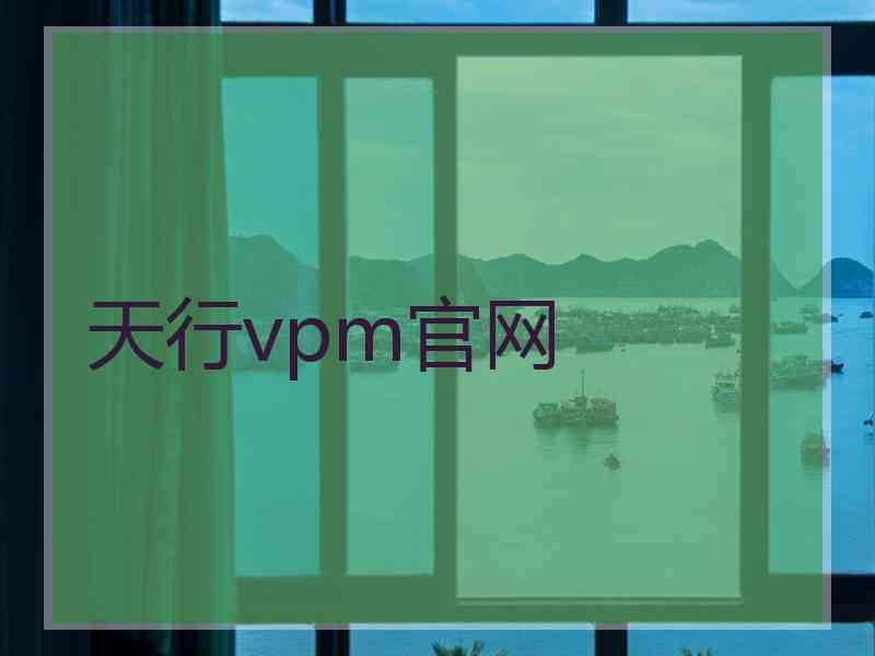 天行vpm官网