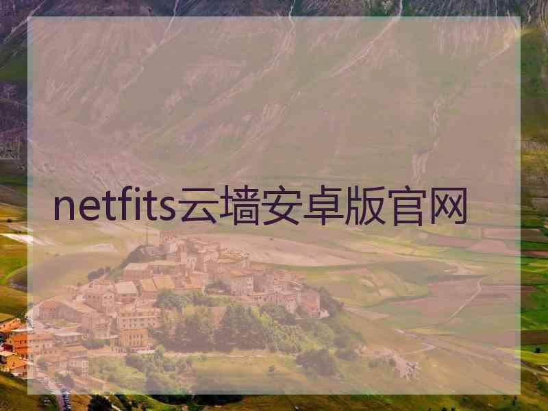 netfits云墙安卓版官网
