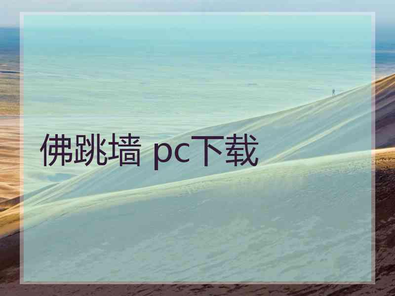 佛跳墙 pc下载