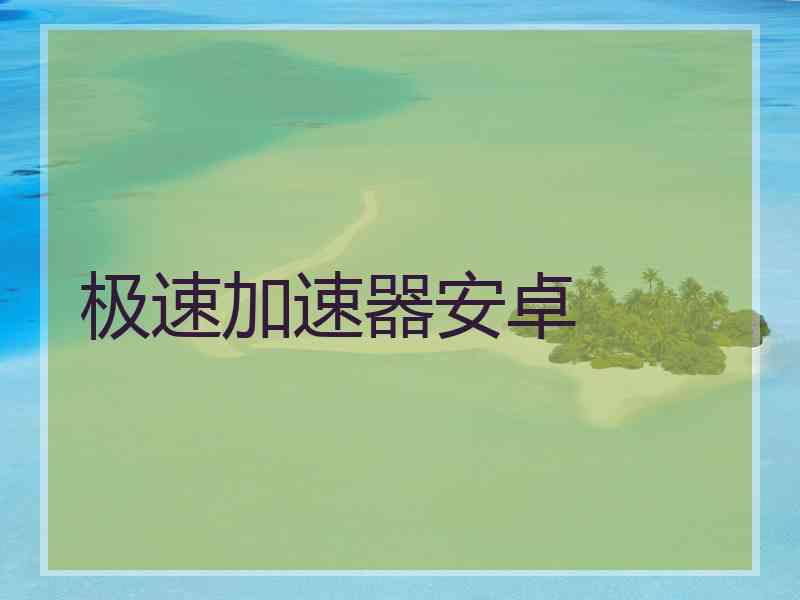 极速加速器安卓