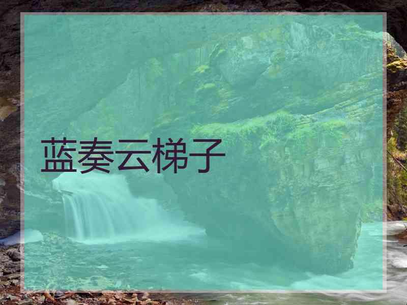 蓝奏云梯子
