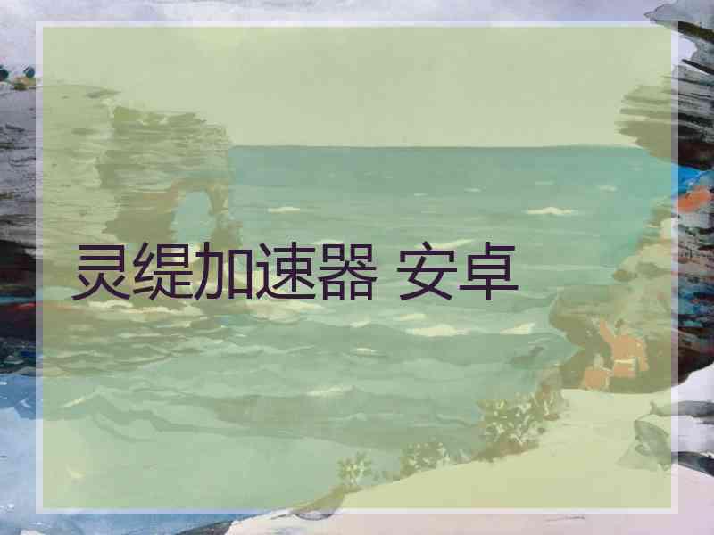 灵缇加速器 安卓