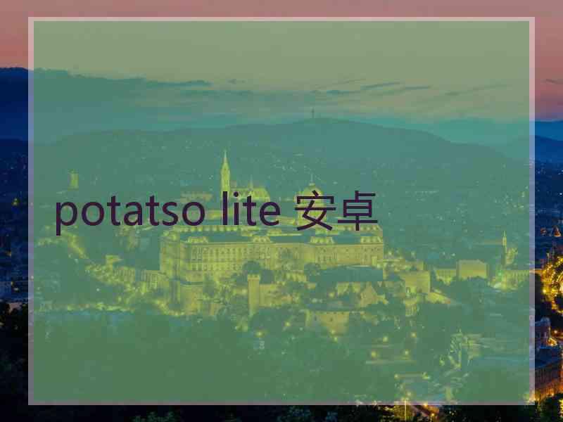 potatso lite 安卓