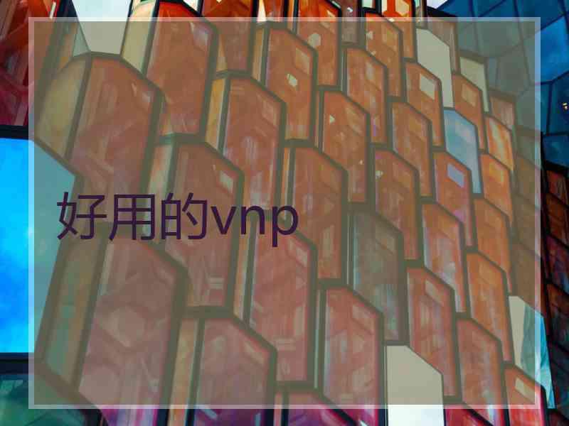 好用的vnp