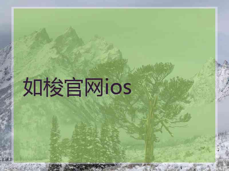 如梭官网ios