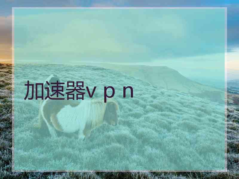 加速器v p n