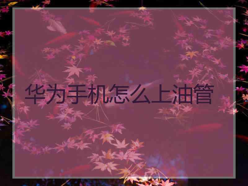华为手机怎么上油管