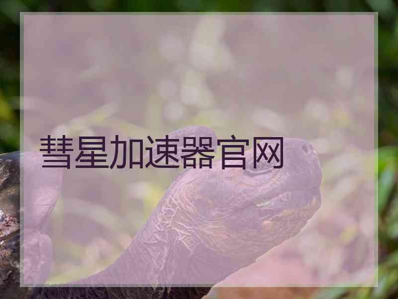 彗星加速器官网