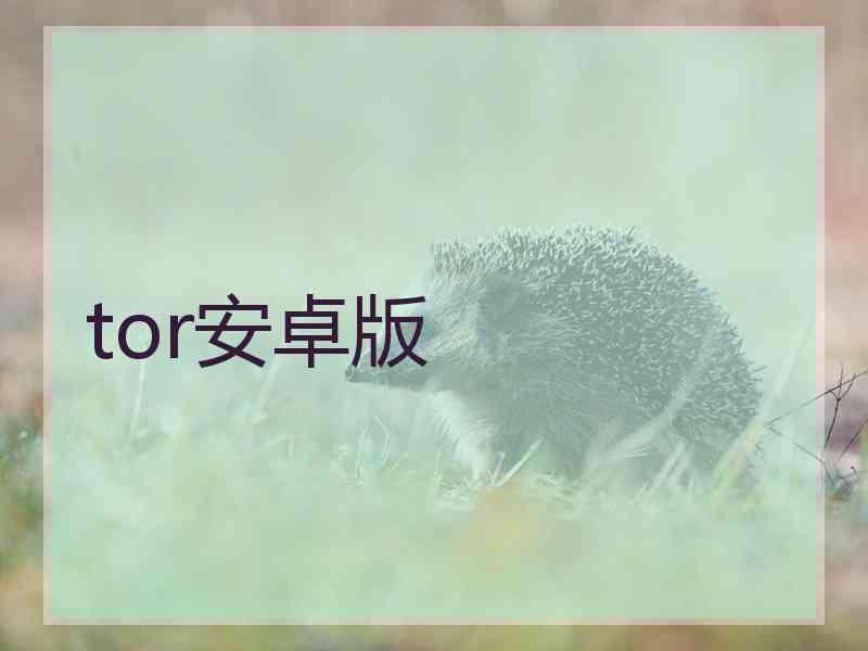 tor安卓版